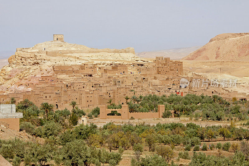 摩洛哥的Ben-Haddou, Quarzazate